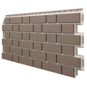 Фасадные панели (Цокольный Сайдинг) VOX Solid, Clinker, Umber от производителя  Vox по цене 720 р