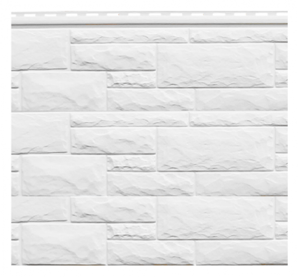 Цокольный сайдинг коллекция Airside - Камень Белый от производителя Доломит по цене 450 р Цокольный сайдинг коллекция Airside - Камень Белый от производителя Доломит по цене 450 р