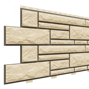Фасадные панели Брусчатка Доломит - Шампань от производителя Доломит по цене 580 р Фасадные панели Брусчатка Доломит - Шампань от производителя Доломит по цене 580 р