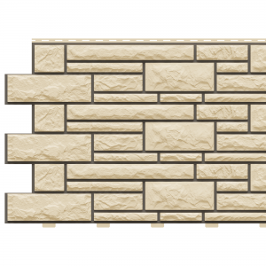 Фасадные панели Брусчатка Доломит - Шампань от производителя Доломит по цене 580 р Фасадные панели Брусчатка Доломит - Шампань от производителя Доломит по цене 580 р