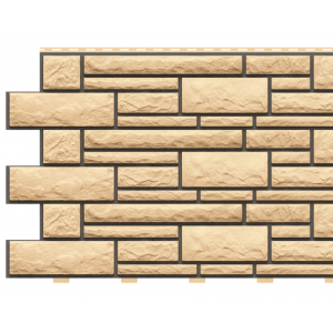 Фасадные панели под камень Доломит премиум Имбирь от производителя Доломит по цене 550 р Фасадные панели под камень Доломит премиум Имбирь от производителя Доломит по цене 550 р