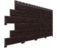 Цокольный сайдинг коллекция Кирпич Славянка - Коричневый Цокольный сайдинг коллекция Кирпич Славянка - Коричневый