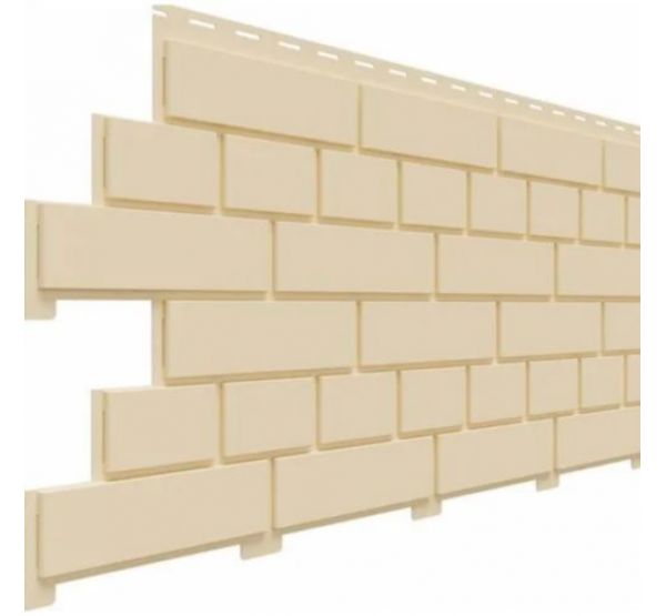 Цокольный сайдинг коллекция Кирпич - Шампань от производителя Доломит по цене 515 р Цокольный сайдинг коллекция Кирпич - Шампань от производителя Доломит по цене 515 р