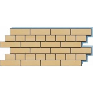 Фасадная термопанель Кирпич 40 мм - Жёлтый от производителя Доломит по цене 1 250 р Фасадная термопанель Кирпич 40 мм - Жёлтый от производителя Доломит по цене 1 250 р