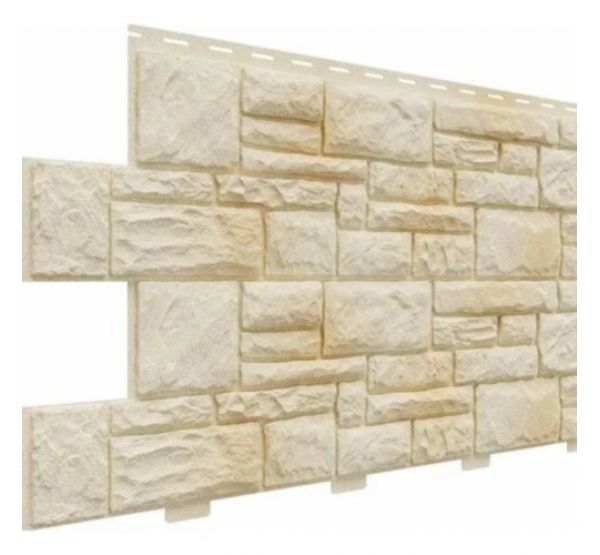 Цокольный сайдинг коллекция Крымский Берег - Песочный от производителя Доломит по цене 628 р Цокольный сайдинг коллекция Крымский Берег - Песочный от производителя Доломит по цене 628 р