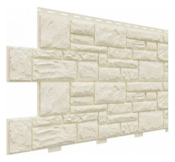 Цокольный сайдинг коллекция Крымский Берег - Слоновая Кость от производителя Доломит по цене 515 р Цокольный сайдинг коллекция Крымский Берег - Слоновая Кость от производителя Доломит по цене 515 р