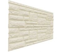 Цокольный сайдинг коллекция Rockvin - Слоновая кость Цокольный сайдинг коллекция Rockvin - Слоновая кость