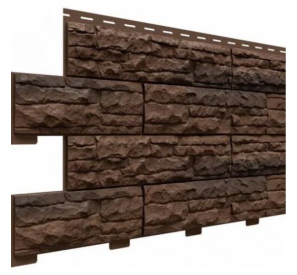 Цокольный сайдинг коллекция Скалистый риф премиум - Сафари от производителя Доломит по цене 794 р Цокольный сайдинг коллекция Скалистый риф премиум - Сафари от производителя Доломит по цене 794 р