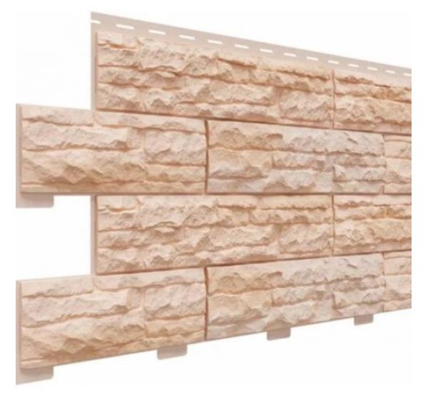 Цокольный сайдинг коллекция Скалистый риф премиум - Терракот от производителя Доломит по цене 740 р Цокольный сайдинг коллекция Скалистый риф премиум - Терракот от производителя Доломит по цене 740 р