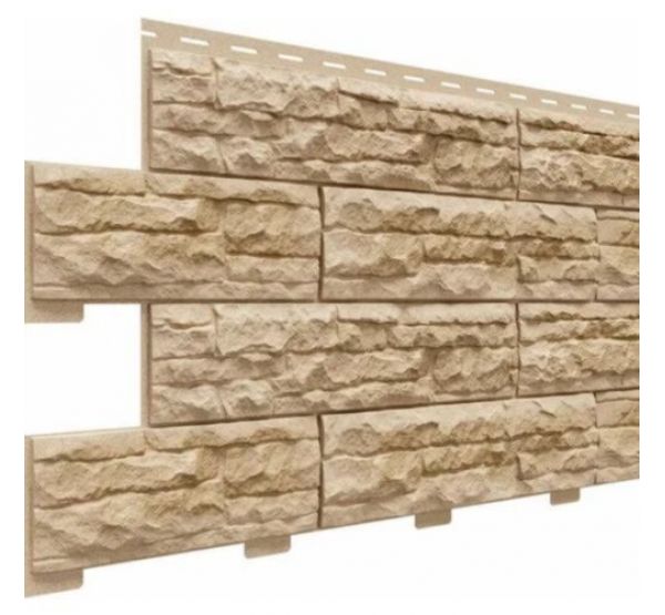 Цокольный сайдинг коллекция Скалистый риф премиум - Умбра от производителя Доломит по цене 740 р Цокольный сайдинг коллекция Скалистый риф премиум - Умбра от производителя Доломит по цене 740 р