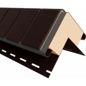 Угол к Фасадным Термопанелям Наружный Кирпич 20 мм Коричневый от производителя  Доломит по цене 1 460 р