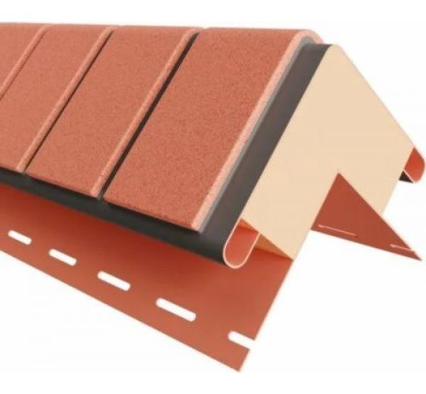 Угол к Фасадным Термопанелям Наружный Кирпич 20 мм Красный от производителя  Доломит по цене 1 460 р