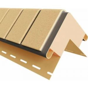 Угол к Фасадным Термопанелям Наружный Кирпич 20 мм Желтый от производителя  Доломит по цене 1 460 р