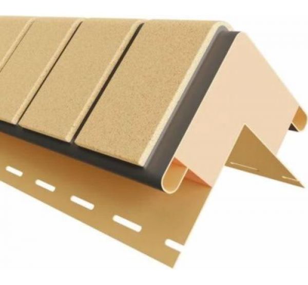 Угол к Фасадным Термопанелям Наружный Кирпич 20 мм Желтый от производителя  Доломит по цене 1 460 р