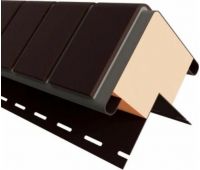 Угол к Фасадным Термопанелям Наружный Кирпич 40 мм Коричневый Угол к Фасадным Термопанелям Наружный Кирпич 40 мм Коричневый