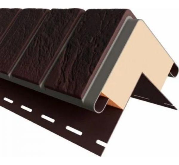 Угол к Фасадным Термопанелям Наружный Венецианский Кирпич 20 мм Алтея от производителя  Доломит по цене 1 495 р