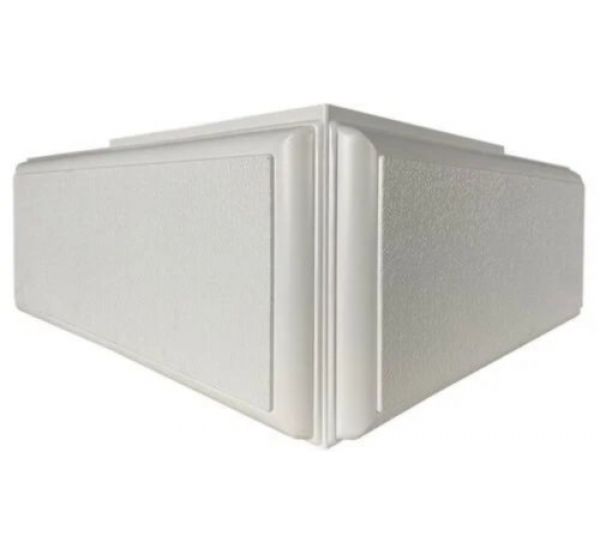 Термоугол Наружный Дагестанский Камень 400 мм Белый от производителя Доломит по цене 740 р Термоугол Наружный Дагестанский Камень 400 мм Белый от производителя Доломит по цене 740 р