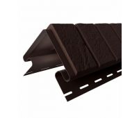 Угол наружный для цокольного сайдинга Кирпич Славянка Корица Угол наружный для цокольного сайдинга Кирпич Славянка Корица