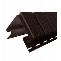Угол наружный для цокольного сайдинга Кирпич Славянка Корица Угол наружный для цокольного сайдинга Кирпич Славянка Корица