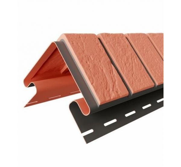 Угол наружный для цокольного сайдинга Кирпич Славянка Красный от производителя Доломит по цене 1 292 р Угол наружный для цокольного сайдинга Кирпич Славянка Красный от производителя Доломит по цене 1 292 р