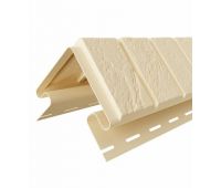 Угол наружный для цокольного сайдинга Кирпич Славянка Шампань Угол наружный для цокольного сайдинга Кирпич Славянка Шампань