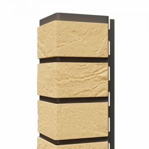 Угол наружный для цокольного сайдинга Кирпич Славянка Желтый от производителя Доломит по цене 1 292 р Угол наружный для цокольного сайдинга Кирпич Славянка Желтый от производителя Доломит по цене 1 292 р