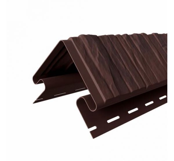 Угол наружный Скалистый Риф Премиум Каштан от производителя  Доломит по цене 1 370 р