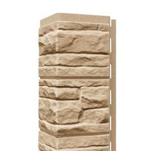 Угол наружный Скалистый Риф Премиум Умбра от производителя  Доломит по цене 1 370 р