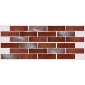Гибкая клинкерная плитка(фактурный, градиентный) СТ-ФН-12 Классический кирпич (патина) от производителя  Симтер по цене 1 224 р