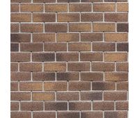 Плитка Фасадная битумная, HAUBERK кирпич Бельгийский (2 кв. м)