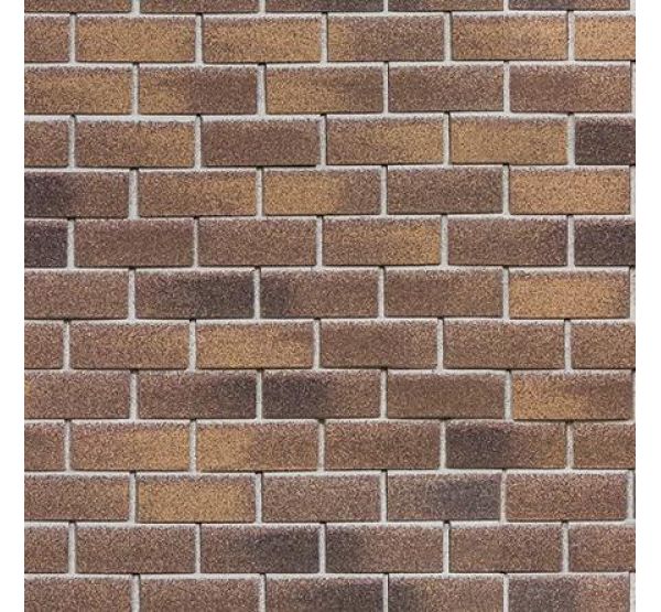 Плитка Фасадная битумная, HAUBERK кирпич Бельгийский (2 кв. м) от производителя  Технониколь по цене 765 р