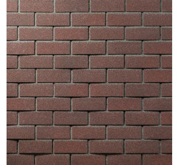 Плитка Фасадная битумная, HAUBERK кирпич Обожжённый от производителя Технониколь по цене 765 р Плитка Фасадная битумная, HAUBERK кирпич Обожжённый от производителя Технониколь по цене 765 р
