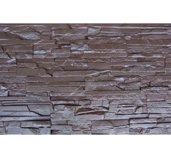 Фасадные панели Пласт плоский Коричневый от производителя  Aelit по цене 320 р