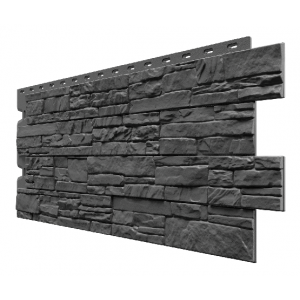 Фасадные панели (цокольный сайдинг) , Алтай Графит от производителя Docke по цене 552 р Фасадные панели (цокольный сайдинг) , Алтай Графит от производителя Docke по цене 552 р