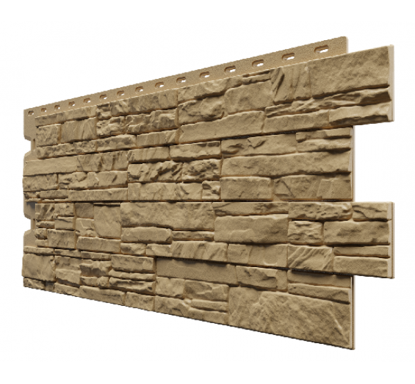 Фасадные панели (цокольный сайдинг) , Алтай Корица от производителя Docke по цене 552 р Фасадные панели (цокольный сайдинг) , Алтай Корица от производителя Docke по цене 552 р