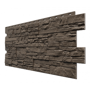 Фасадные панели (цокольный сайдинг) , Алтай Шоколад от производителя Docke по цене 552 р Фасадные панели (цокольный сайдинг) , Алтай Шоколад от производителя Docke по цене 552 р