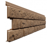 Фасадные панели - серия LUX BERGART под камень Лесной фундук