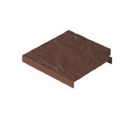 Угловая накладка бордюра Земляной Угловая накладка бордюра Земляной