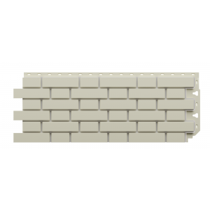 Фасадные панели Flemish (гладкий кирпич) Молочный от производителя Docke по цене 570 р Фасадные панели Flemish (гладкий кирпич) Молочный от производителя Docke по цене 570 р