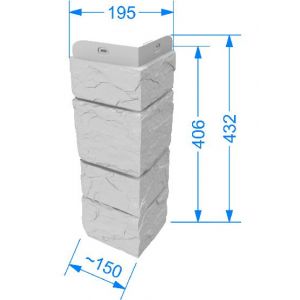 Угол наружный коллекция Slate Валь-Гардена от производителя Docke по цене 475 р Угол наружный коллекция Slate Валь-Гардена от производителя Docke по цене 475 р