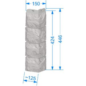 Угол наружный коллекция Bergart Лесной фундук от производителя  Docke по цене 320 р