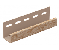 J-планка Стоун-хаус Камень Золотистый J-планка Стоун-хаус Камень Золотистый