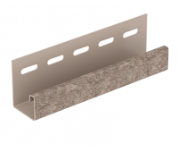 J-планка Стоун-хаус Сланец Бурый J-планка Стоун-хаус Сланец Бурый