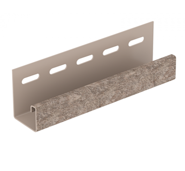 J-планка Стоун-хаус Сланец Бурый от производителя Ю-Пласт по цене 350 р J-планка Стоун-хаус Сланец Бурый от производителя Ю-Пласт по цене 350 р