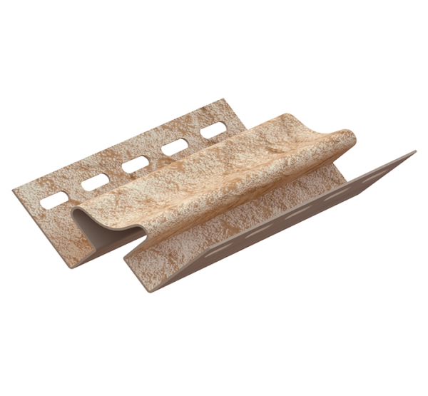 Внутренний угол Стоун-хаус Камень Золотистый от производителя  Ю-Пласт по цене 705 р