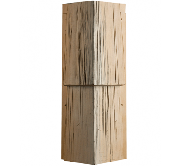 Угол Щепа дуб - Кедр от производителя Т-сайдинг по цене 380 р Угол Щепа дуб - Кедр от производителя Т-сайдинг по цене 380 р