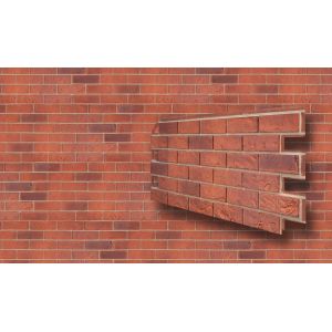 Фасадные панели (Цокольный Сайдинг) VOX Solid Brick Regular Bristol от производителя  Vox по цене 720 р