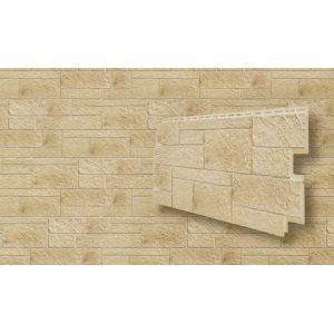 Фасадные панели (Цокольный Сайдинг) VOX Sandstone Кремовый от производителя  Vox по цене 720 р