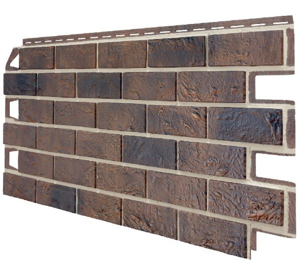 Фасадные панели (Цокольный Сайдинг) VOX Solid Brick Regular York от производителя  Vox по цене 720 р