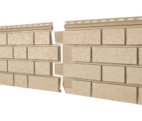Фасадная панель Стоун Хаус S-Lock Клинкер Песочный
